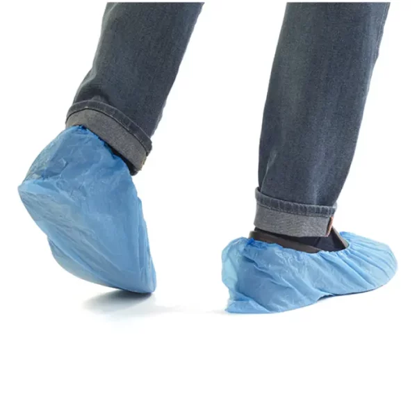 Alle Protetor Sapatos Impermeável PVC Azul (100un)