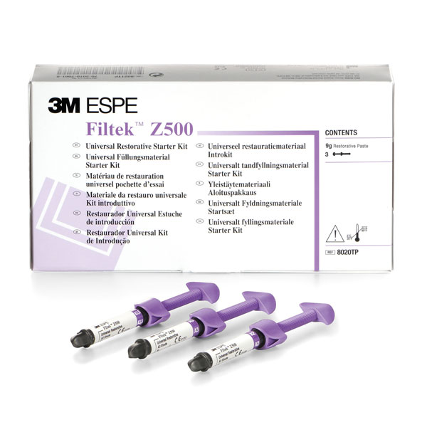 8020TP FILTEK Z500 JER. KIT INTRO  3X3gr.